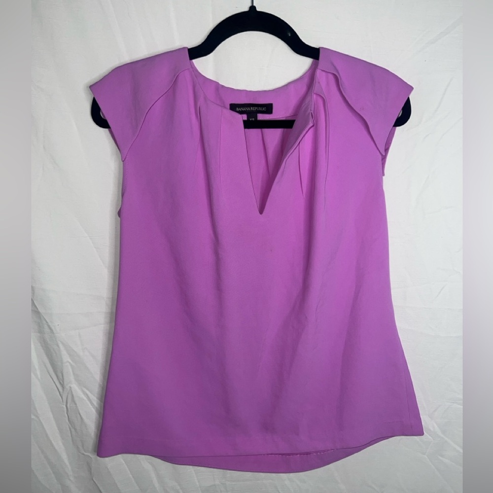 Banana Republic Cap-Sleeve Blouse